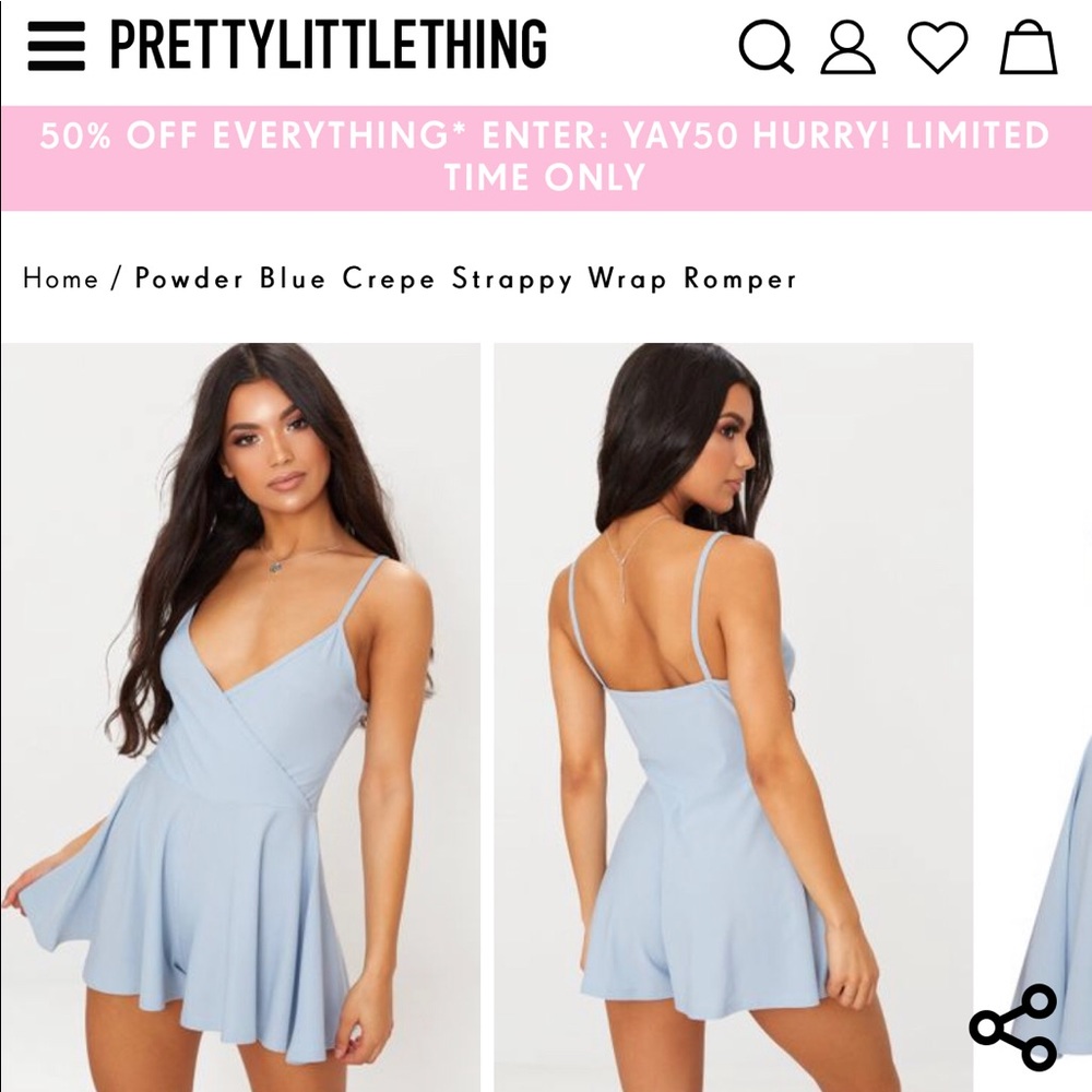 NWT PLT Playsuit